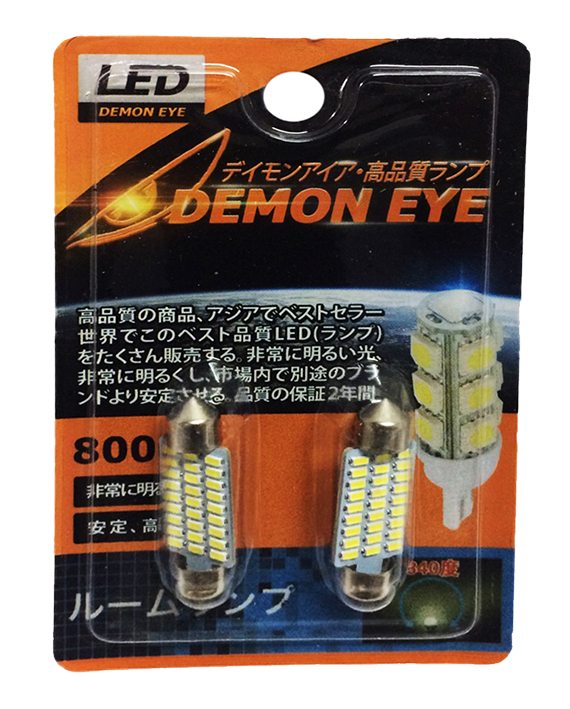 หลอดไฟ LED #D180-C5-39 DEMON EYE FESTOON ขนาด 39mm-27smd